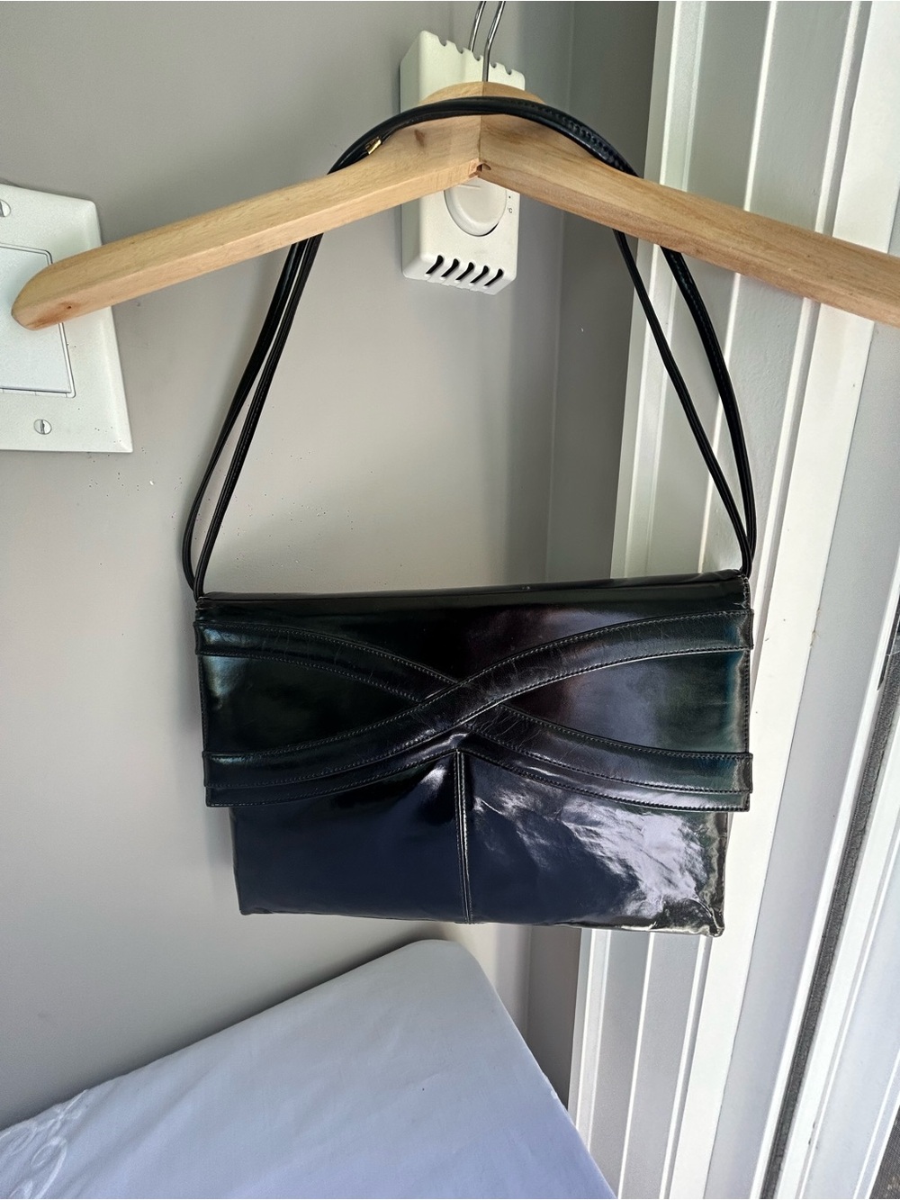Mastercraft Made in Leather Purse Converts w straps or Envelope 8 1/2 x 12